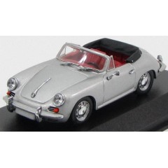 1:43 Масштабная модель Porsche 356 C Cabrio 1963-65 Silver