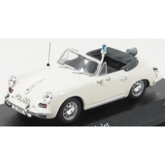 1:43 Масштабная модель Porsche 356 C Cabriolet 1965 "Polizei Dusseldorf" (White)