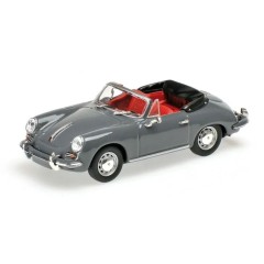 1:43 Масштабная модель Porsche 356 C Cabriolet 1965 (grey)
