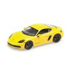 1:43 Масштабная модель Porsche 718 Cayman GTS (982) - 2020 (yellow)
