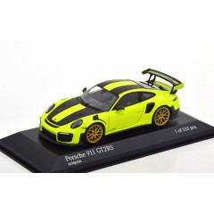 1:43 Масштабная модель Porsche 911 (991 II) GT2 RS Weissach Package (acidgreen)