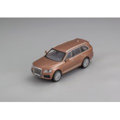 1:43 Масштабная модель AURUS KOMENDANT, г. Москва - 2024, коричневый