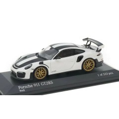 1:43 Масштабная модель Porsche 911 (991 II) GT2 RS Weissach Package (white)