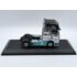 1:43 Масштабная модель седельный тягач MERCEDES BENZ Actros MP4 #77 "AMG Petronas F1 Team" 2012 Silver/Green/Black