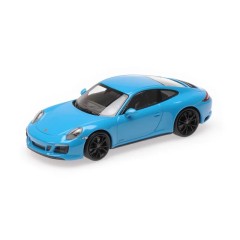 1:43 Масштабная модель PORSCHE 911 (991.2) CARRERA 4GTS - 2017 - BLUE