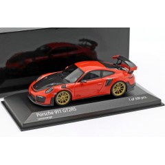 1:43 Масштабная модель Porsche 911 (991.2) GT2RS - 2018 (lava orange)