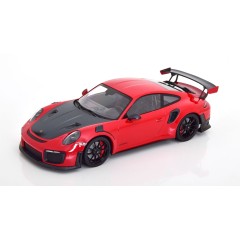 1:18 Масштабная модель Porsche 911 (991.2) GT2RS – 2018 (red / black)