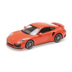 1:43 Масштабная модель Porsche 911 (991.2) Turbo S - 2017 (orange)