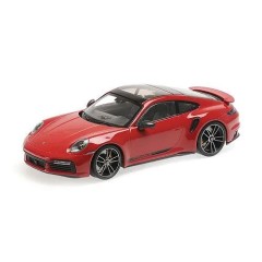 1:18 Масштабная модель Porsche 911 (992)  Turbo S - 2020 (red)