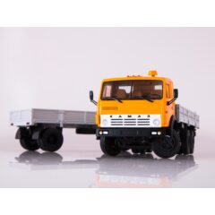 1:43 Масштабная модель КАМАЗ-53212 с прицепом ГКБ-8350
