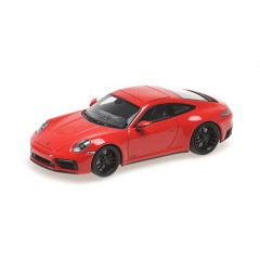1:43 Масштабная модель Porsche 911 (992) Carrera 4 GTS - 2019 (red)