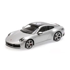 1:18 Масштабная модель Porsche 911 (992) Carrera 4S - 2019 (silver)
