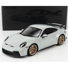 1:18 Масштабная модель Porsche 911 (992) GT3 - 2021 (light grey / golden)