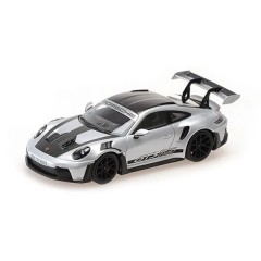1:43 Масштабная модель Porsche 911 (992) GT3RS - 2022 (silver)