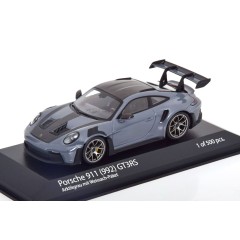 1:43 Масштабная модель Porsche 911 (992) GT3RS - 2023 (grey, silver wheels)