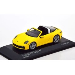 1:43 Масштабная модель Porsche 911 (992) Targa - 2020 (yellow)