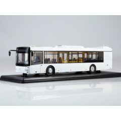 1:43 Масштабная модель Городской автобус МАЗ-203 (белый)