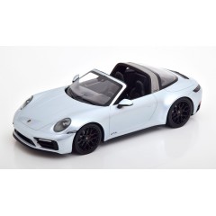 1:18 Масштабная модель Porsche 911 (992) Targa 4 GTS - 2021 (silver met.)