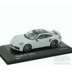 1:43 Масштабная модель PORSCHE 911 (992) TURBO S - 2020 - GREY