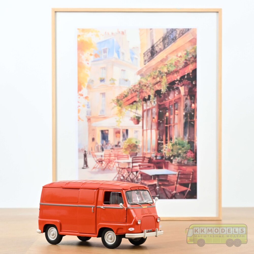 1:18 Масштабная модель RENAULT Estafette фургон 1959 Orange (тираж 200 шт.)
