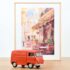 1:18 Масштабная модель RENAULT Estafette фургон 1959 Orange (тираж 200 шт.)