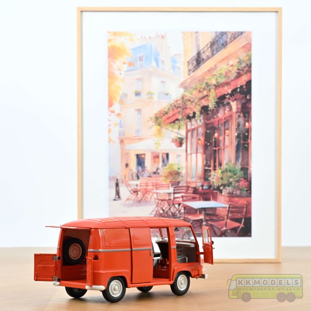 1:18 Масштабная модель RENAULT Estafette фургон 1959 Orange (тираж 200 шт.)