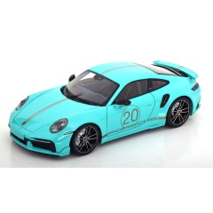 1:18 Масштабная модель Porsche 911 (992) Turbo S Coupe Sport Design – 2021 (mint-green)