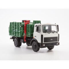 1:43 Масштабная модель Мусоровоз с манипулятором МКМ-35 (5337)