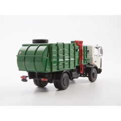 1:43 Масштабная модель Мусоровоз с манипулятором МКМ-35 (5337)