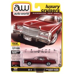 1:64 Масштабная модель 1975 CADILLAC ELDORADO MAROON