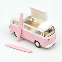 1:43 Масштабная модель VW T2 Combi Camper Van с досками для серфинга 1973 Pink