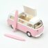 1:43 Масштабная модель VW T2 Combi Camper Van с досками для серфинга 1973 Pink