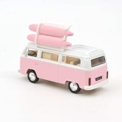 1:43 Масштабная модель VW T2 Combi Camper Van с досками для серфинга 1973 Pink