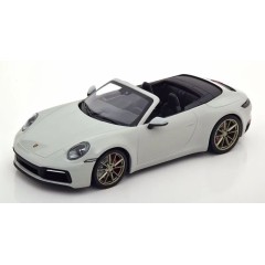 1:18 Масштабная модель Porsche 911 Carrera 4S Cabriolet - 2019 (grey)