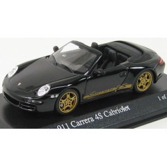 1:43 Масштабная модель PORSCHE 911 CARRERA 4S CABRIOLET 2005 (BLACK)