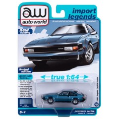 1:64 Масштабная модель Auto World 1982 Toyota Celica Supra Light Blue Metallic