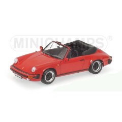 1:18 Масштабная модель PORSCHE 911 CARRERA CABRIOLET – 1983 – RED