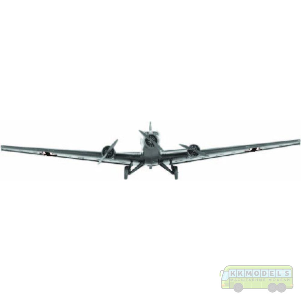 1:200 Сборная модель Немецкий Транспортный самолёт Ju-52 (1932-45)