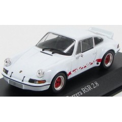 1:43 Масштабная модель PORSCHE 911 CARRERA RSR - 1973 - WHITE/RED