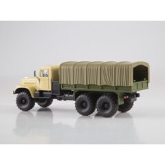 1:43 Легендарные грузовики СССР №34 - КрАЗ-255Б1 бортовой с тентом