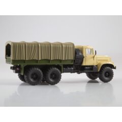 1:43 Легендарные грузовики СССР №34 - КрАЗ-255Б1 бортовой с тентом