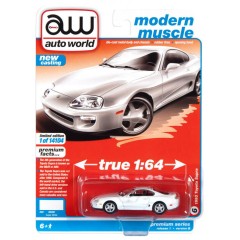 1:64 Масштабная модель TOYOTA 1993 Supra, white