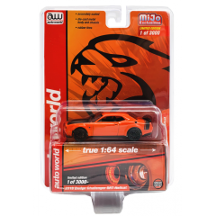 1:64 Масштабная модель 2019 DODGE CHALLENGER SRT HELLCAT ORANGE