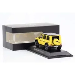1:43 Масштабная модель MERCEDES-BENZ G-Klasse G 500 AMG Line (W465) 2024 Sun Yellow