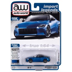 1:64 Масштабная модель Auto World 2023 Nissan Z Seiran Blue Metallic