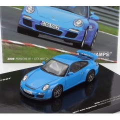 1:43 Масштабная модель Porsche 911 GT3 (997 II) 2009 (blue)
