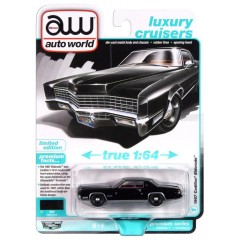 1:64 Масштабная модель Auto World 1967 Cadillac Eldorado Black