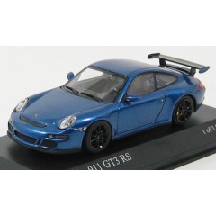 1:43 Масштабная модель Porsche 911 GT3 RS (996) 2006 Blue Metallic