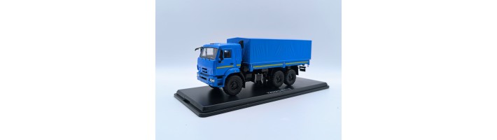 КАМАЗ-43118 рестайлинг бортовой с тентом от SSM!