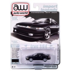 1:64 Масштабная модель Auto World 1990 Mitsubishi Eclipse GSX Kalapana Black